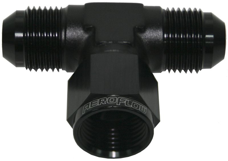 AN TEE -12AN FEMALE NUT - AF144-12BLK