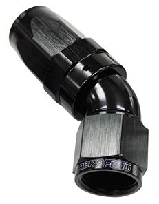 45 DEG HOSE END -20AN BLACK - AF152-20BLK