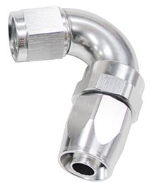 120 DEG HOSE END -12AN SILVER - AF154-12S
