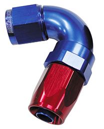 120 DEG HOSE END -12AN BLUE - AF154-12