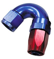 150 DEG HOSE END -06AN BLUE - AF155-06