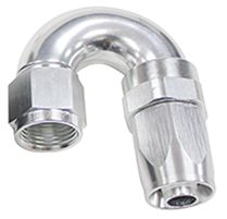 180 DEG HOSE END -16AN SILVER - AF159-16S