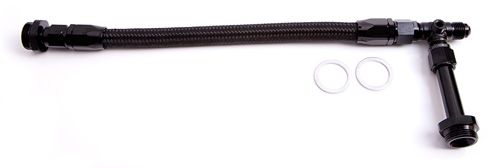 HOLLEY INLET RAIL -8AN - AF160-08VBLK
