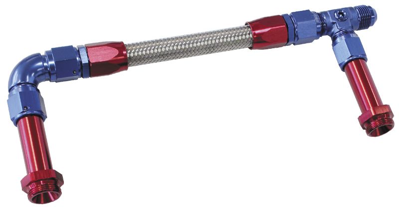 HOLLEY DUAL INLET RAIL -8AN - AF160-08
