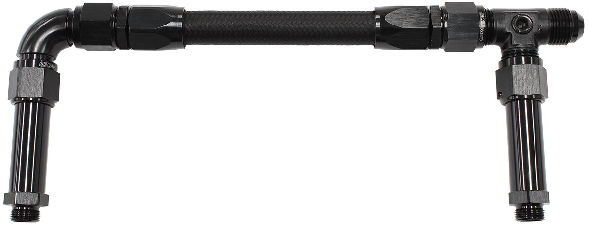 BG / DEMON DUAL INLET -8AN - AF161-08BLK