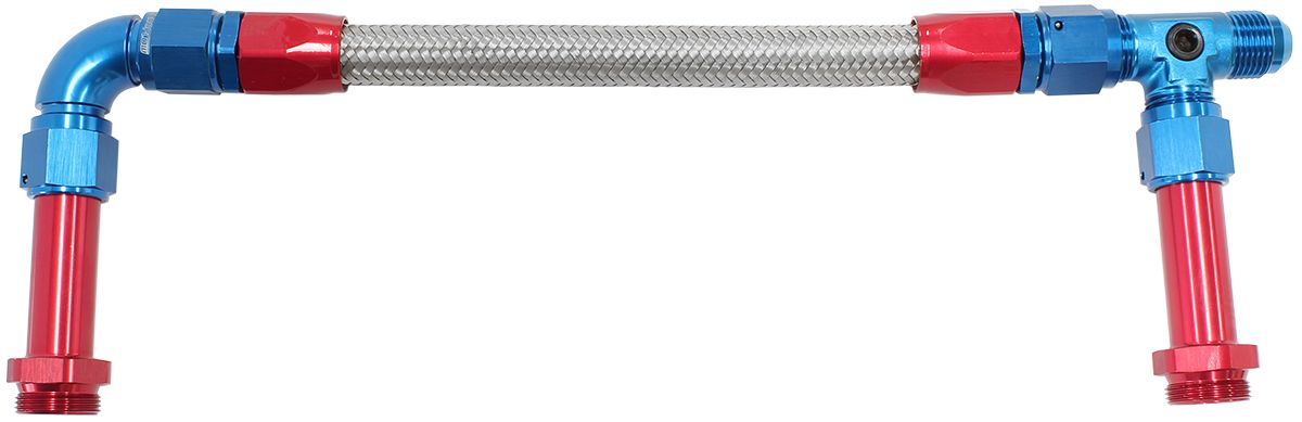 HOLLEY DUAL INLET -8AN 4500 - AF162-08
