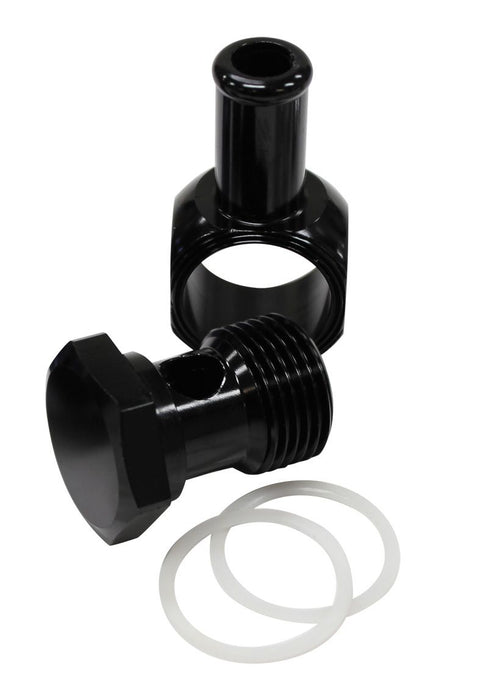EDELBROCK CARB INLET BANJO - AF164-06BLK