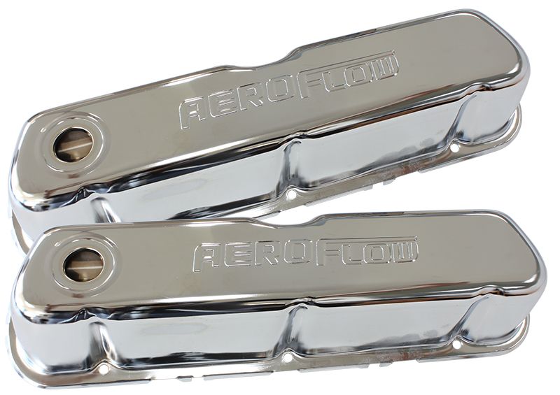 STEEL VALVE COVERS, SBF TALL - AF1821-5002
