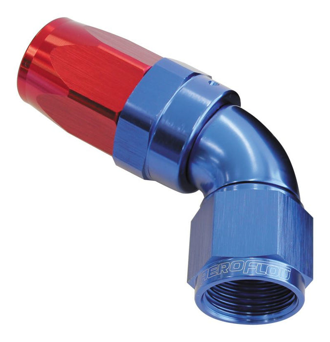 60 DEG HOSE END -08AN BLUE - AF198-08