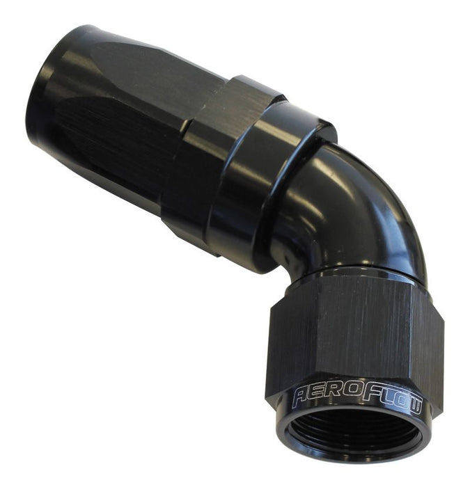 60 DEG HOSE END -12AN BLACK - AF198-12BLK