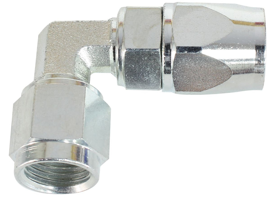 STEEL 90 DEG HOSE END -4AN - AF203-04S