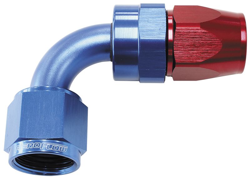 ALLOY 90 DEG HOSE END -12AN - AF203-12D