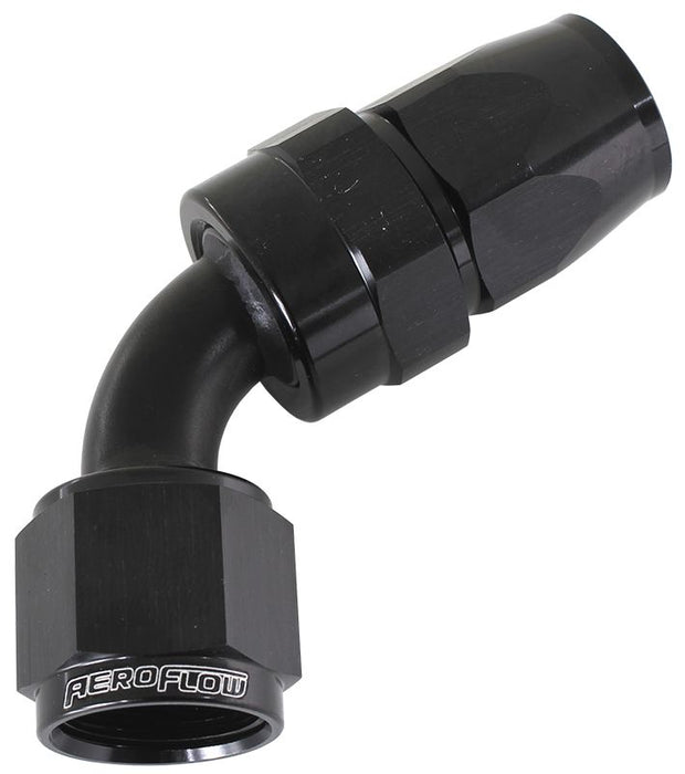 ALLOY 60 DEG HOSE END -6AN - AF208-06DBLK
