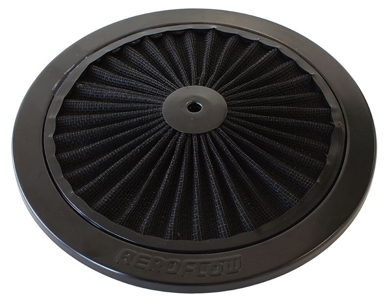 9" BLACK FULL FLOW TOP PLATE - AF2251-0901