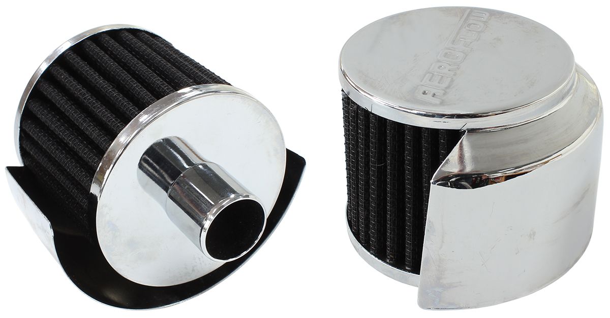 1" PUSH IN BREATHER W/ SHIELD - AF2871-1520
