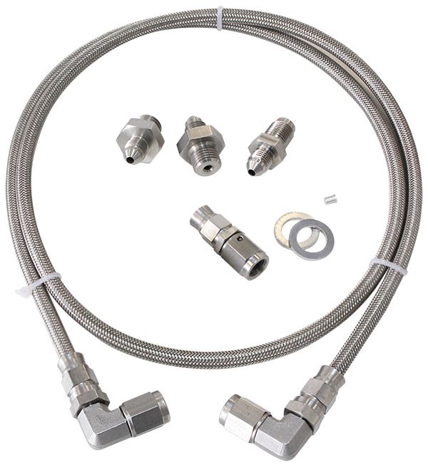 UNIVERSAL TURBO OIL FEED LINE - AF30-1004