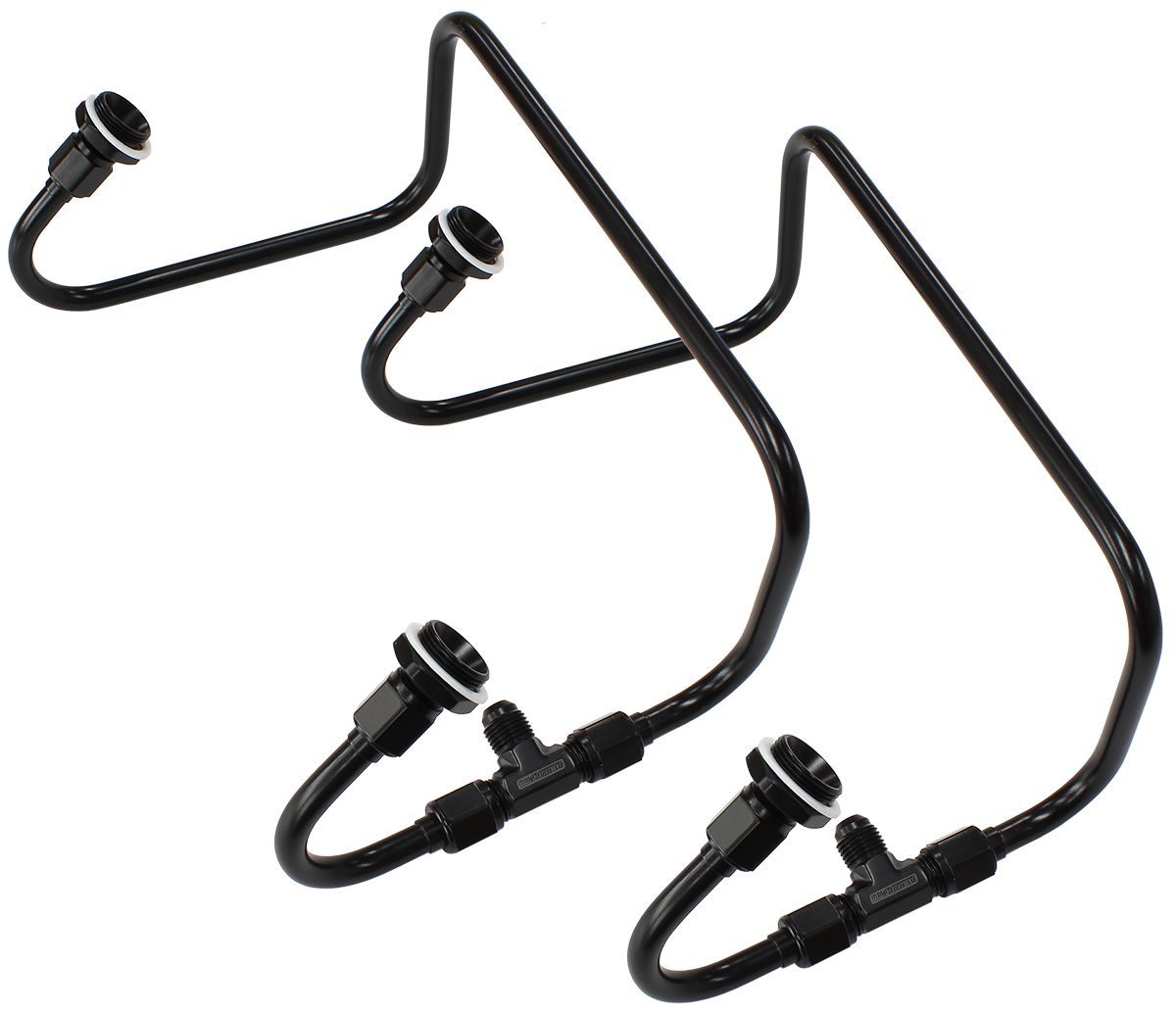 DUAL INLET FUEL LINE KIT SUIT - AF30-2671BLK — LongBoost Performance Parts