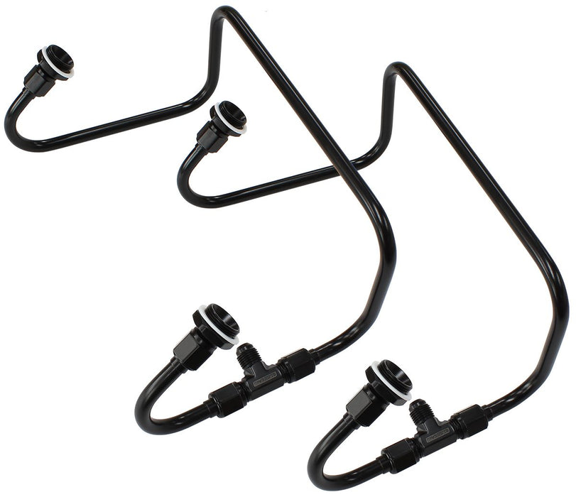 DUAL INLET FUEL LINE KIT SUIT - AF30-2671BLK