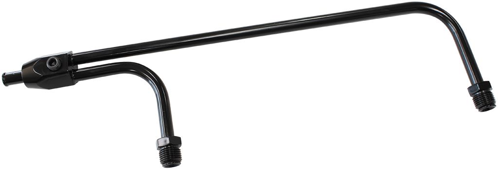 BLACK FUEL RAIL 8-21/32" B/C - AF30-4160BLK