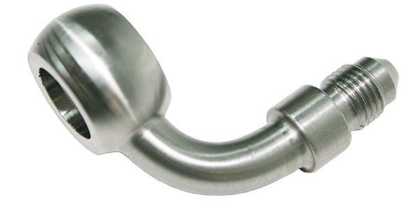 -4AN 90 DEG BANJO 7/16" - AF319-04