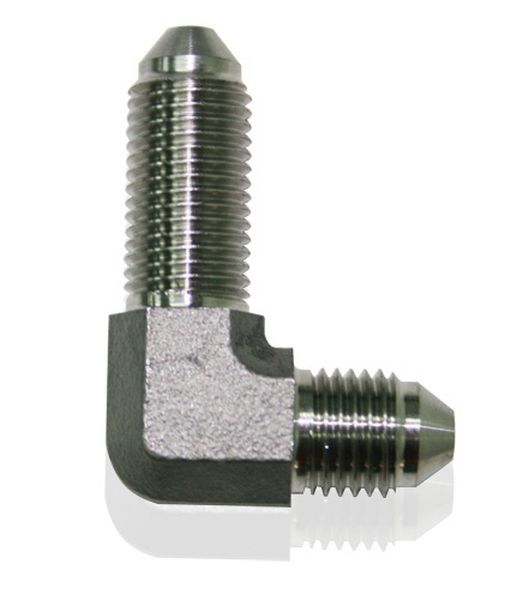 STAINLESS -4AN BULKHEAD 90DEG - AF323-04