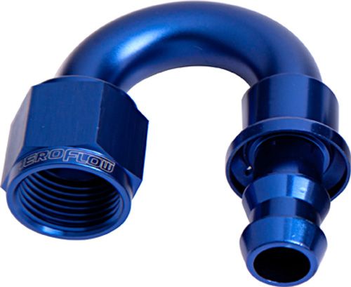 180 DEG PUSH LOCK END -4AN - AF406-04