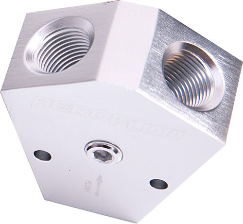 FUEL BLOCK 3/8 - 3/8 IN - OUT - AF451-08S