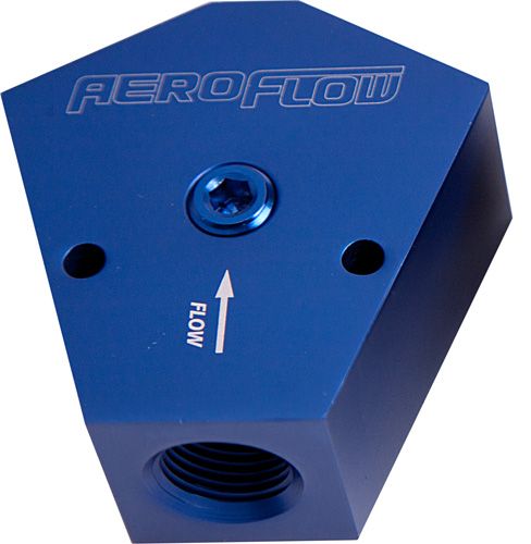 FUEL BLOCK 1/2 - 1/2 IN - OUT - AF451-10