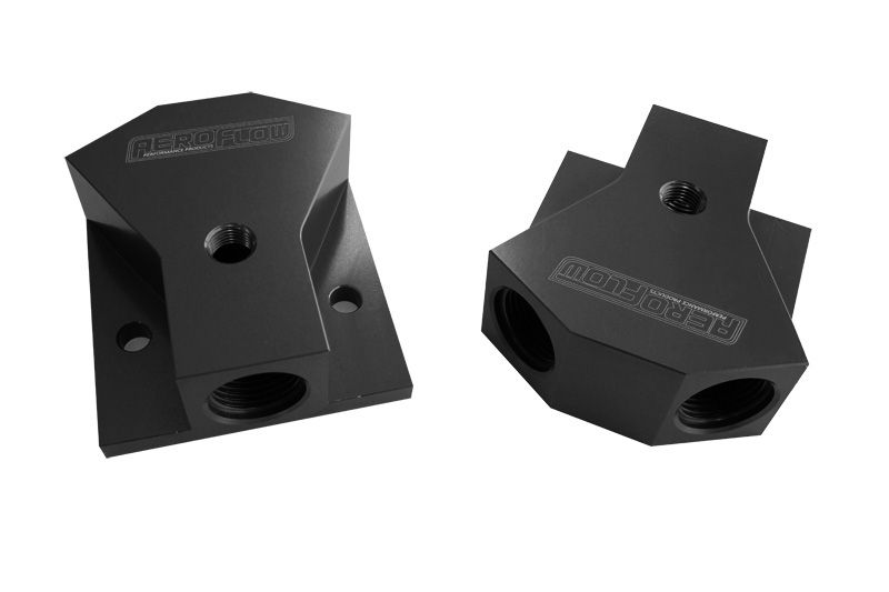 08BLK - BILLET Y-BLOCK 2 X -8, 1 X -10 - AF453-10-08BLK