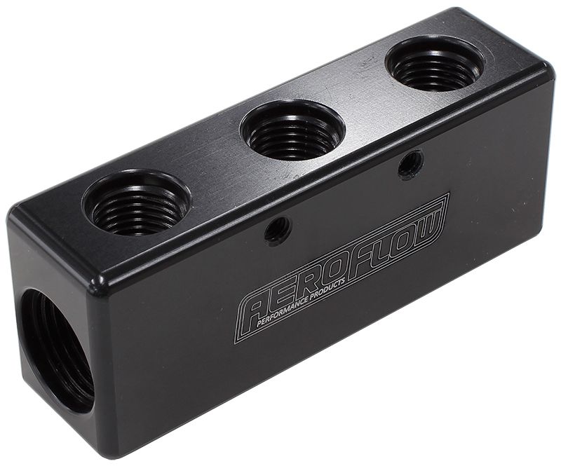 06BLK - 3X -6ORB 2X -8ORB DISTRIBUTION - AF456-08-06BLK