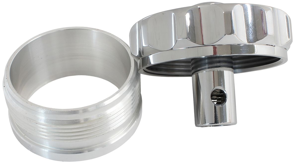 RV-P - 2" ALUM WELD BUNG AND CAP - AF460-32-RV-P