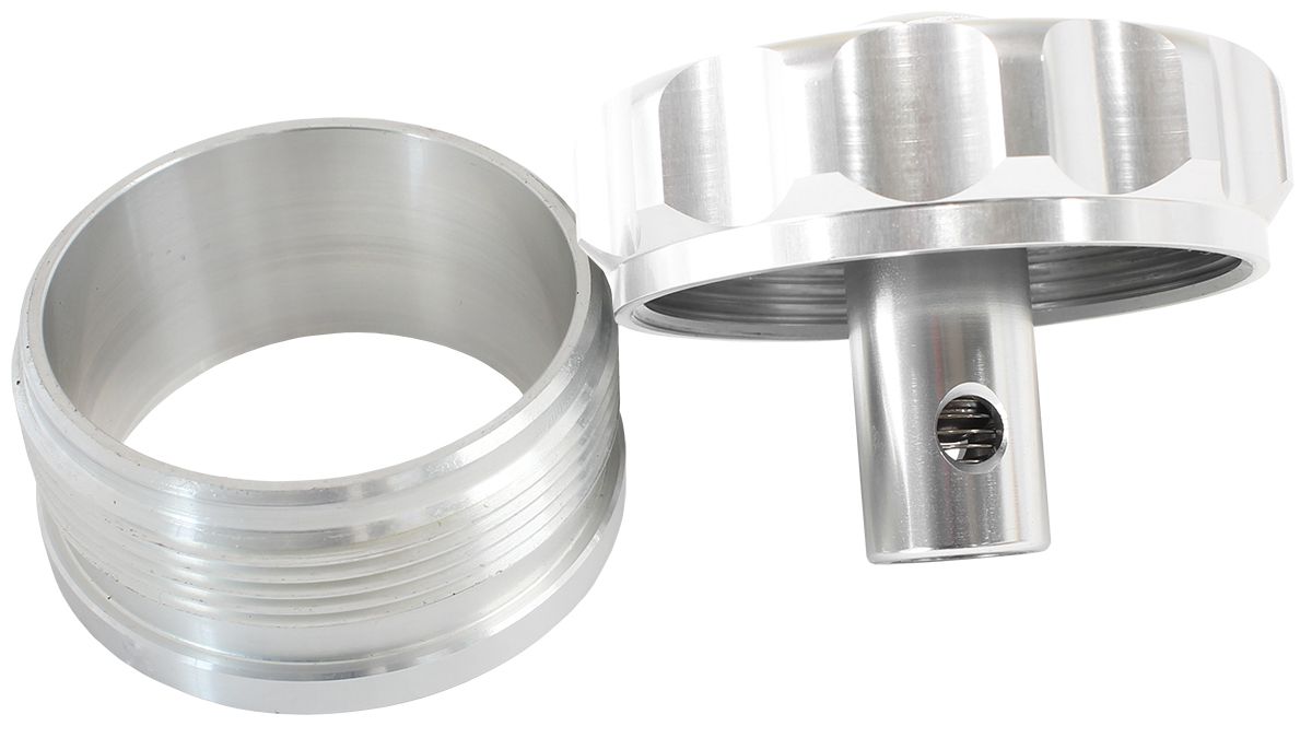 RV-S - 2" ALUM WELD BUNG AND CAP - AF460-32-RV-S