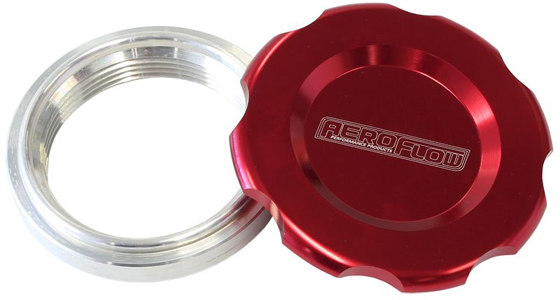 1.5" WELD BUNG AND RED CAP - AF465-24R