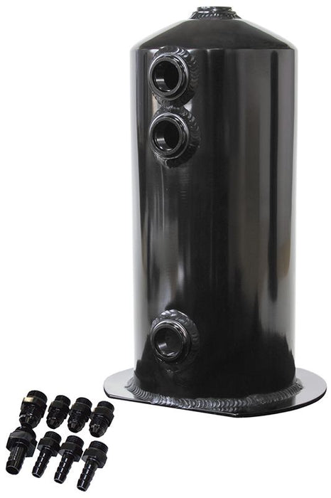 SURGE TANK 2.5L ANODISED BLACK - AF49-1016BLK