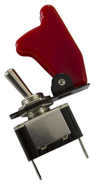 RED COVERED MISSILE SWITCH - AF49-5000