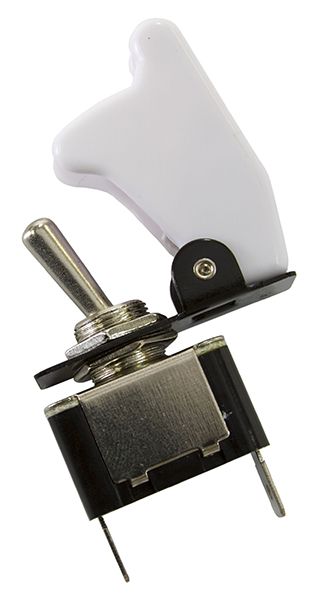 WHITE COVERED MISSILE SWITCH - AF49-5003