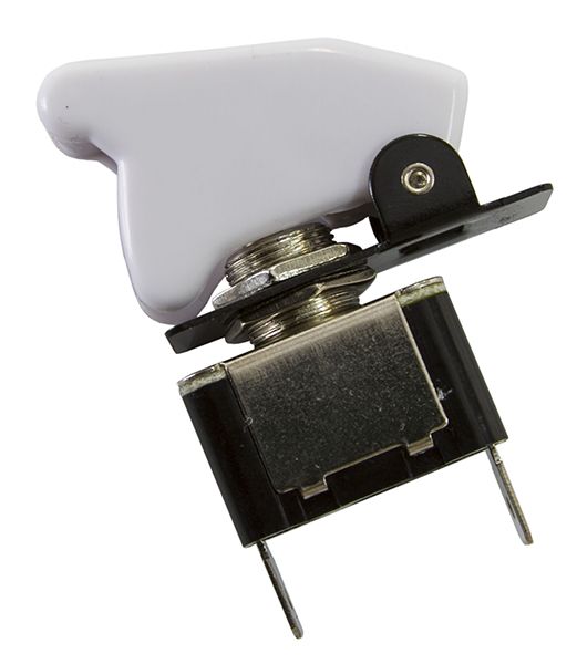 WHITE COVERED MISSILE SWITCH - AF49-5003
