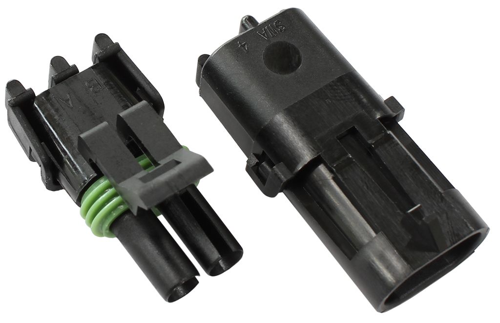 WEATHERPACK 2 PIN CONNECTOR - AF49-8502