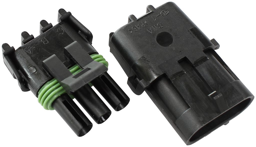 WEATHERPACK 3 PIN CONNECTOR - AF49-8503
