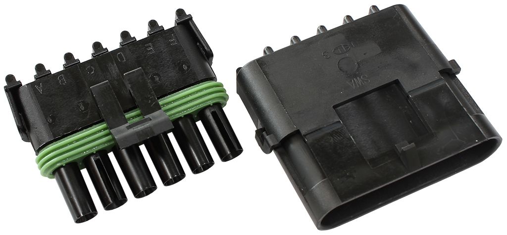 WEATHERPACK 6 PIN CONNECTOR - AF49-8506