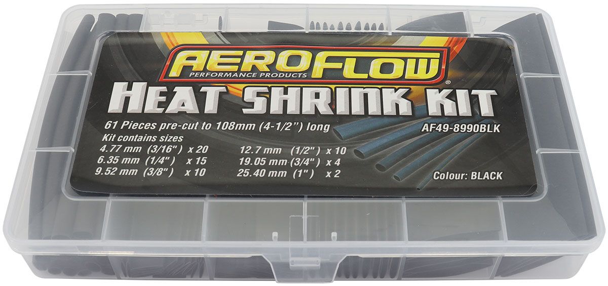 BLACK HEAT SHRINK KIT - AF49-8990BLK