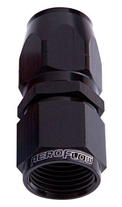 ALLOY STRAIGHT HOSE END -16AN - AF501-16BLK