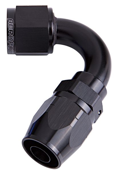 ALLOY 120 DEG HOSE END -20AN - AF504-20BLK