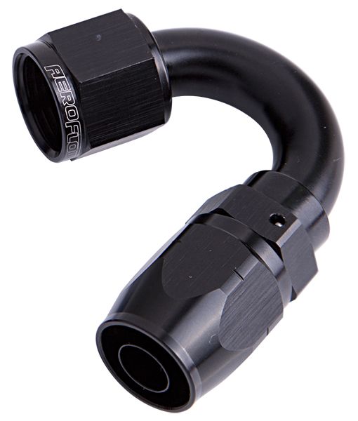 ALLOY 150 DEG HOSE END -12AN - AF505-12BLK