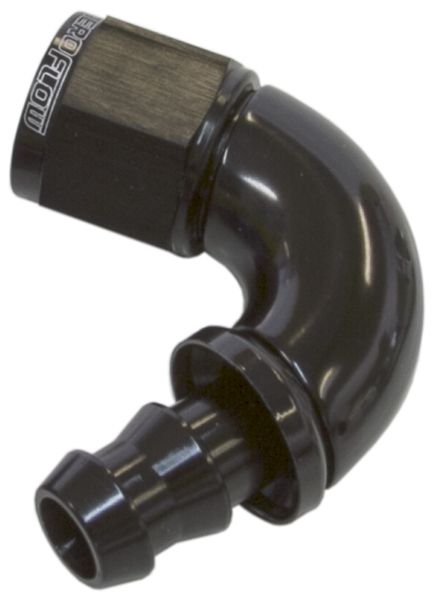 -10AN 120 DEG FULL FLOW PUSH L - AF514-10BLK