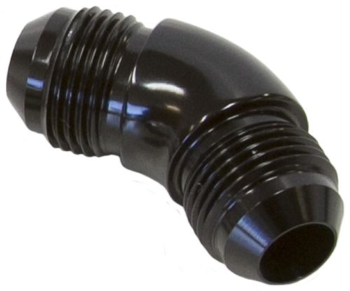 -20AN 45 DEG MALE FLARE UNION - AF527-20BLK