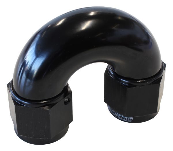 -12AN 180 DEG SWIVEL COUPLER - AF536-12BLK