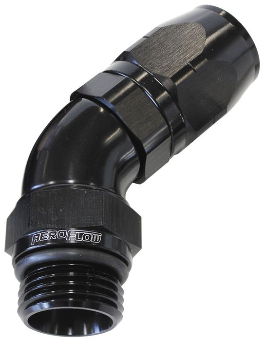 16BLK - MALE HOSE END -16ORB to 12HOSE - AF544-12-16BLK