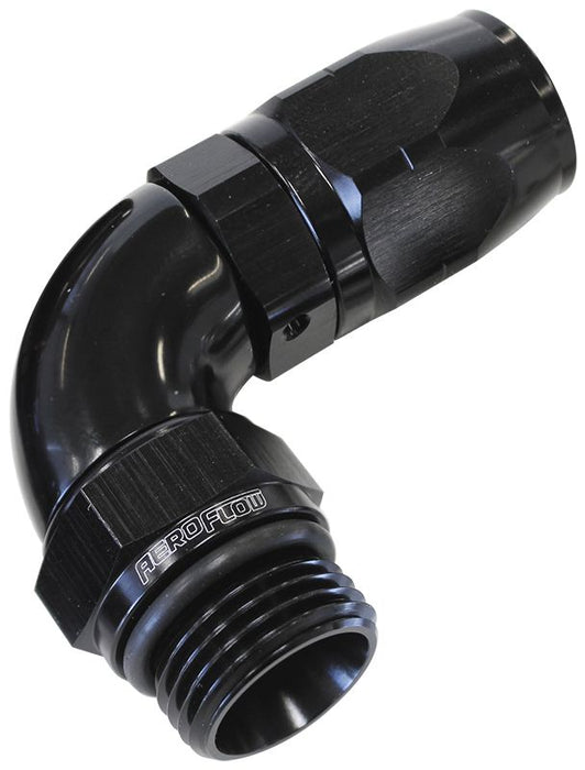 10BLK - MALE HOSE END -10ORB to-10HOSE - AF549-10-10BLK