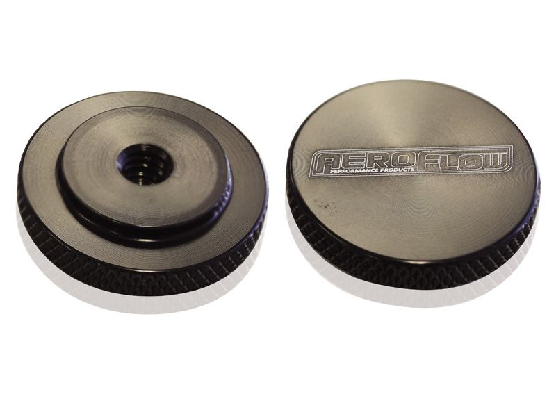 AIR CLEANER NUT 5/16" BLACK - AF55-1003BLK